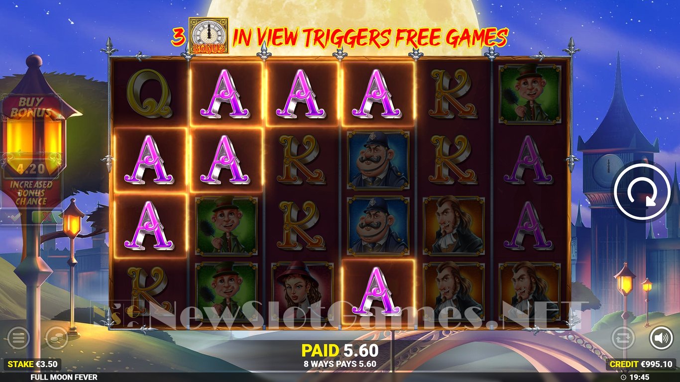 Full Moon Fever Slot Slot Image in Demo - pic. 3