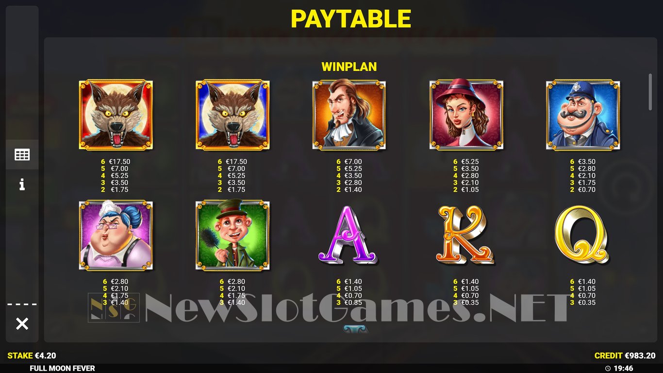 Full Moon Fever Slot Slot Image in Demo - pic. 7