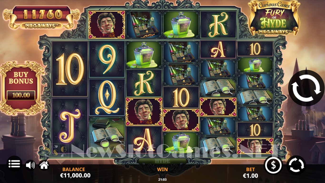 Fury Of Hyde Megaways Slot Demo Image