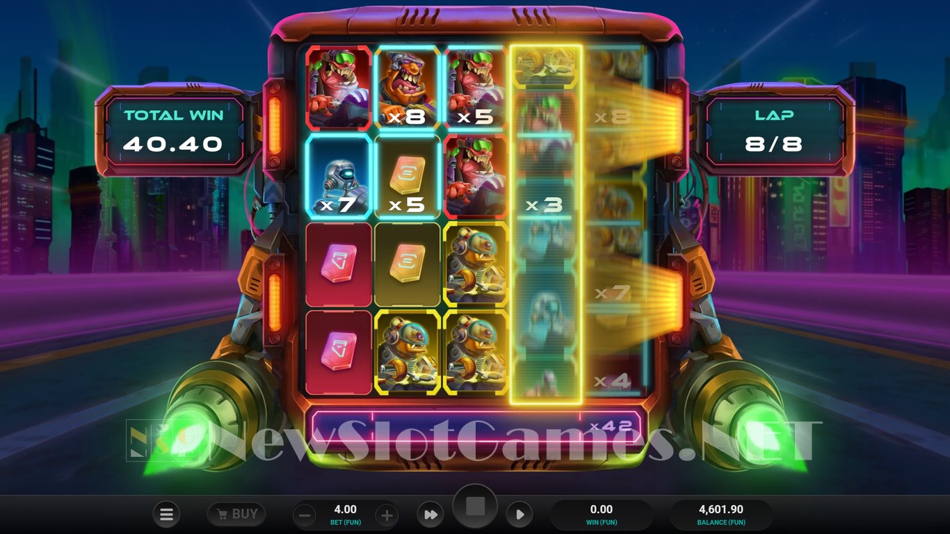 Galactic Racers Dream Drop Slot Slot Image in Demo - pic. 11