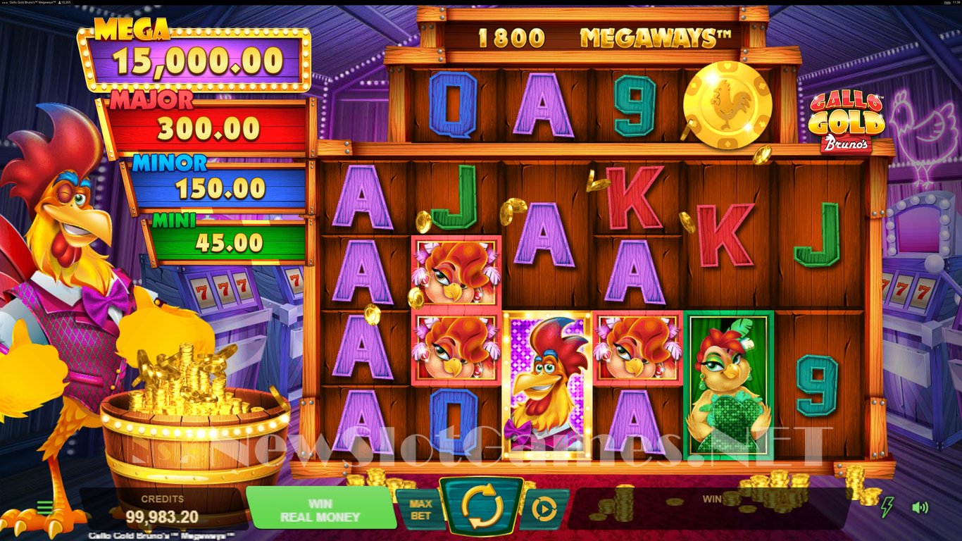 Gallo Gold Brunos Megaways Slot Slot Image in Demo - pic. 5