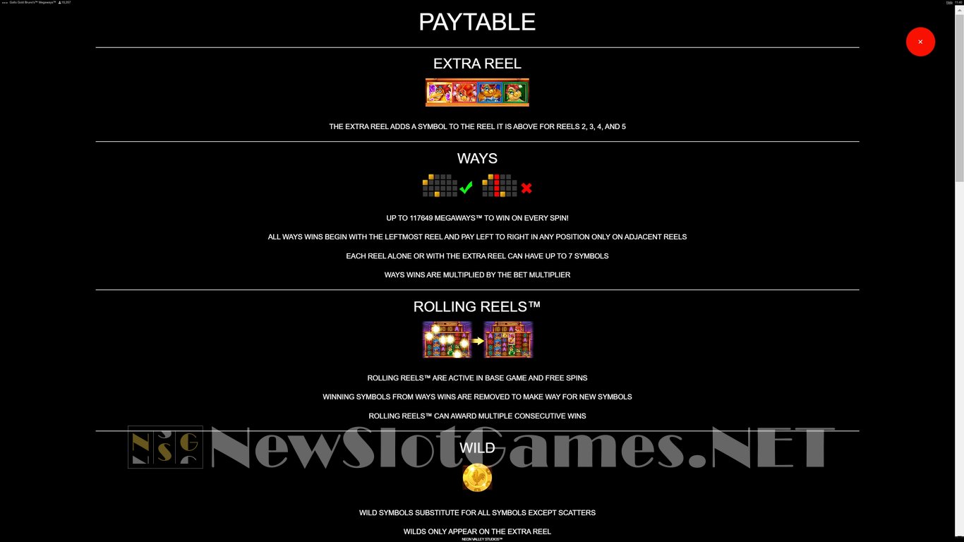 Gallo Gold Brunos Megaways Slot Slot Image in Demo - pic. 8