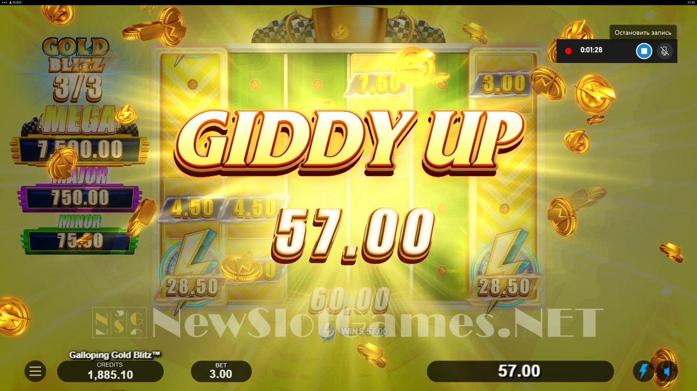 Galloping Gold Blitz Slot Slot Image in Demo - pic. 11