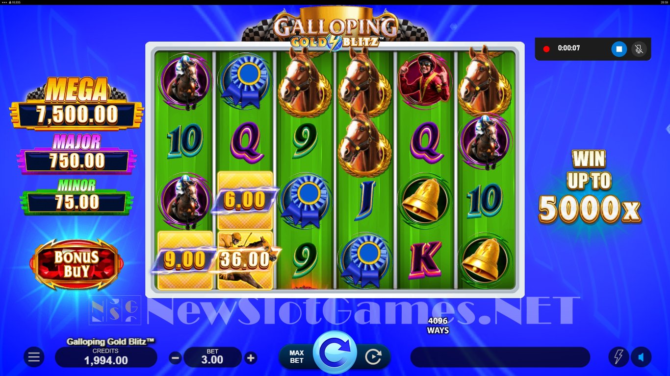 Galloping Gold Blitz Slot Slot Image in Demo - pic. 3