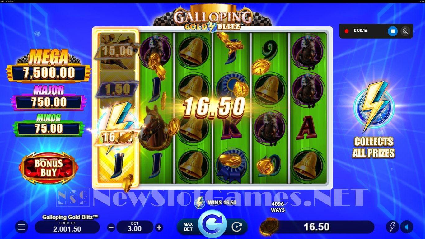 Galloping Gold Blitz Slot Slot Image in Demo - pic. 4
