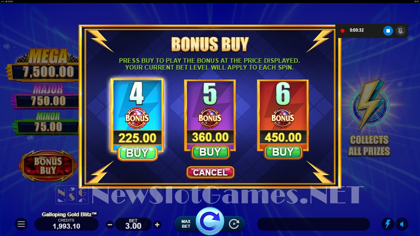 Galloping Gold Blitz Slot Slot Image in Demo - pic. 5