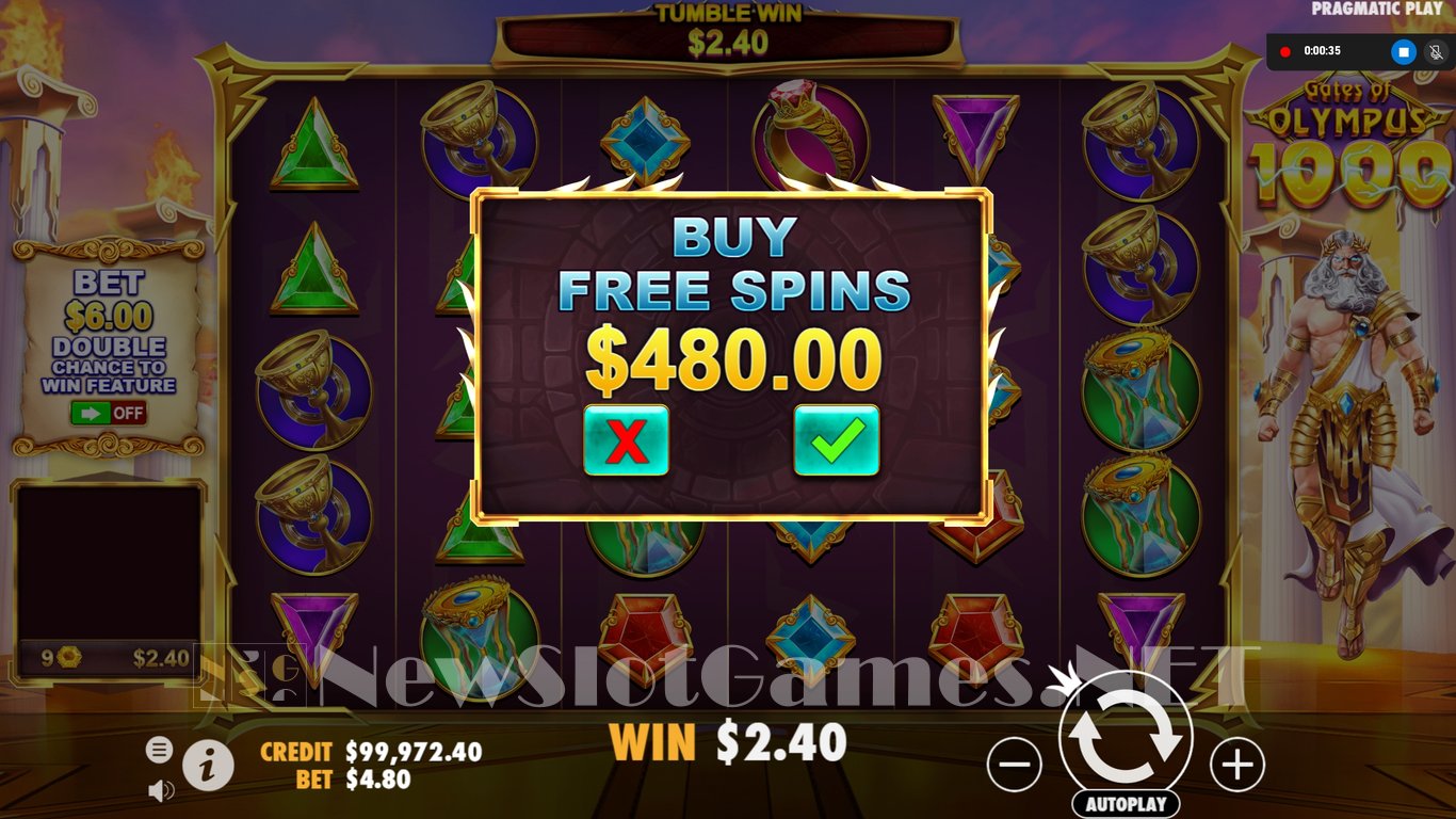 Gates of Olympus 1000 Slot Slot Image in Demo - pic. 4