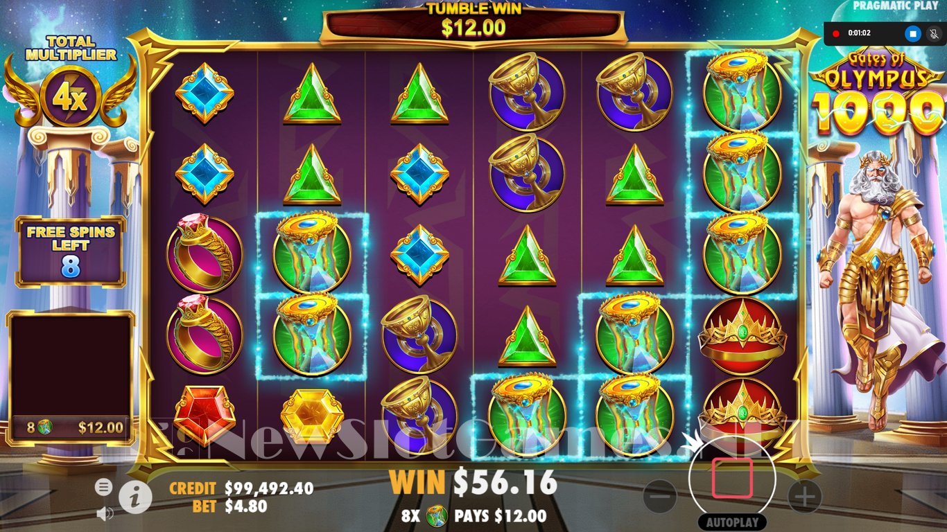 Gates of Olympus 1000 Slot Slot Image in Demo - pic. 9