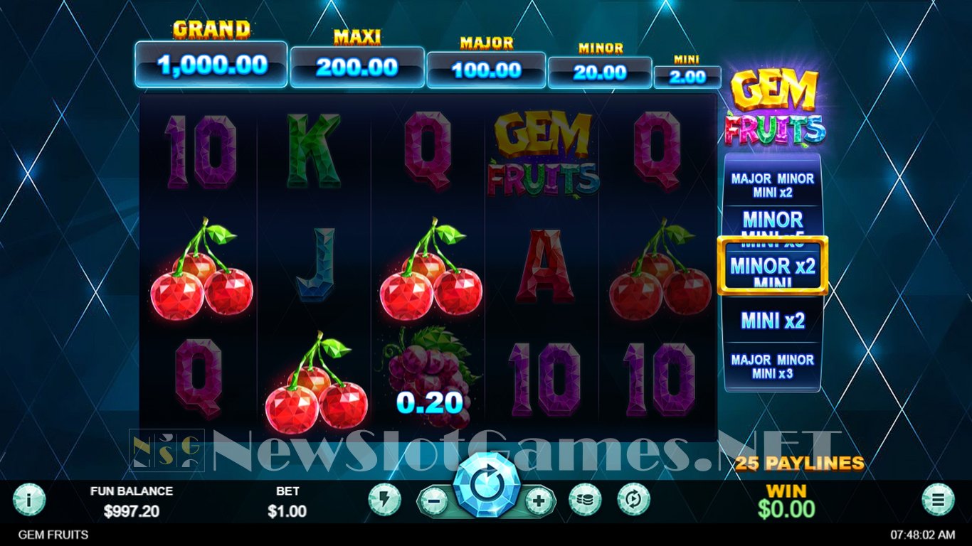 Gem Fruits Slot Slot Image in Demo - pic. 2