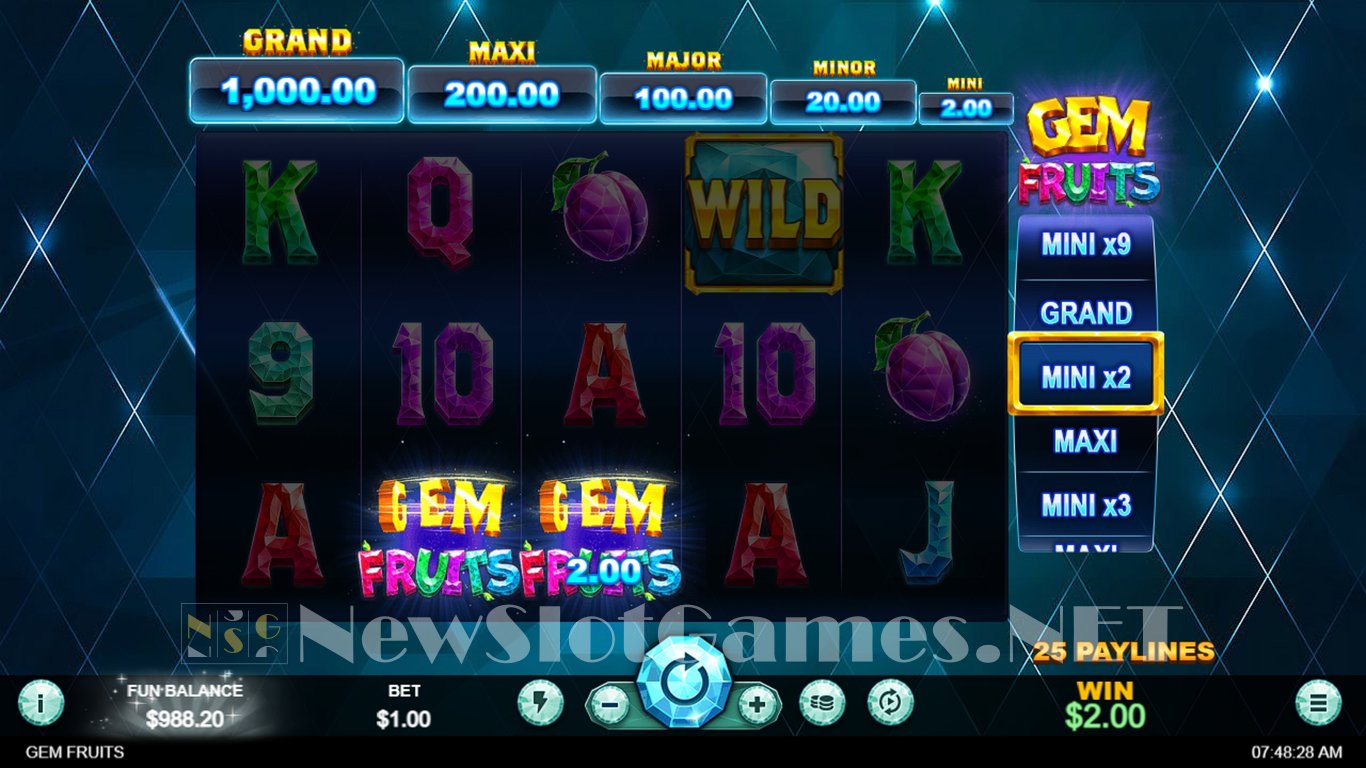 Gem Fruits Slot Slot Image in Demo - pic. 3