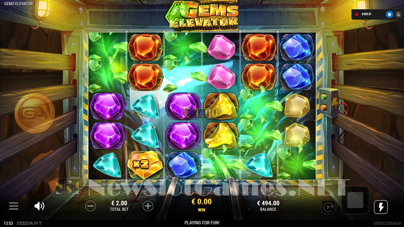 Gems Elevator Slot Slot Image in Demo - pic. 4