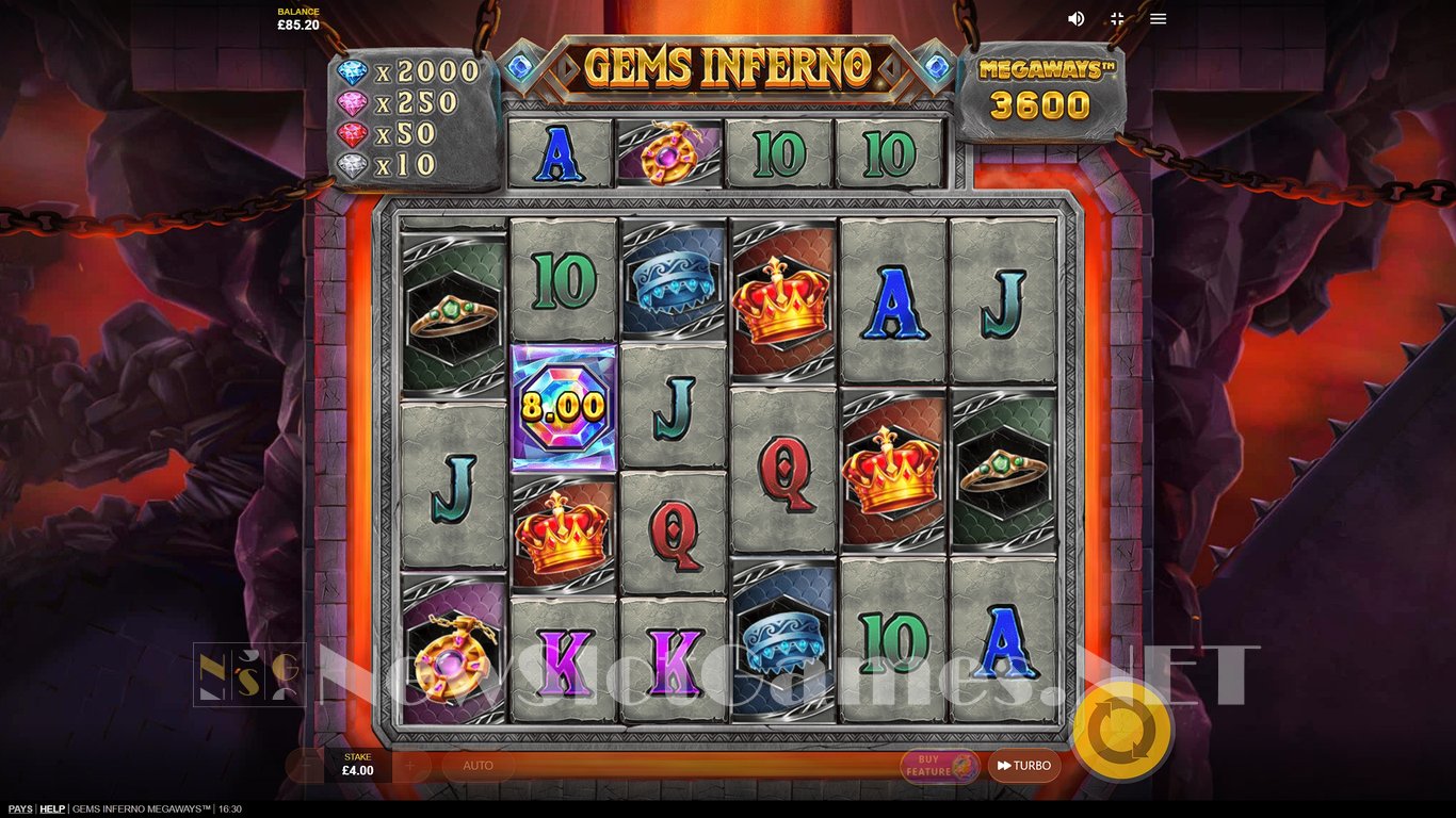 Gems Inferno Megaways Slot Slot Image in Demo - pic. 3