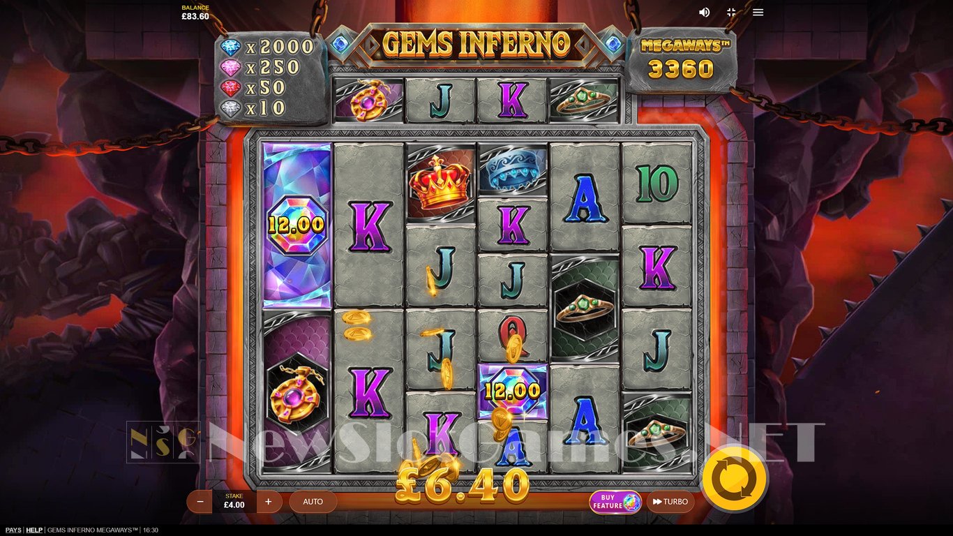 Gems Inferno Megaways Slot Slot Image in Demo - pic. 5