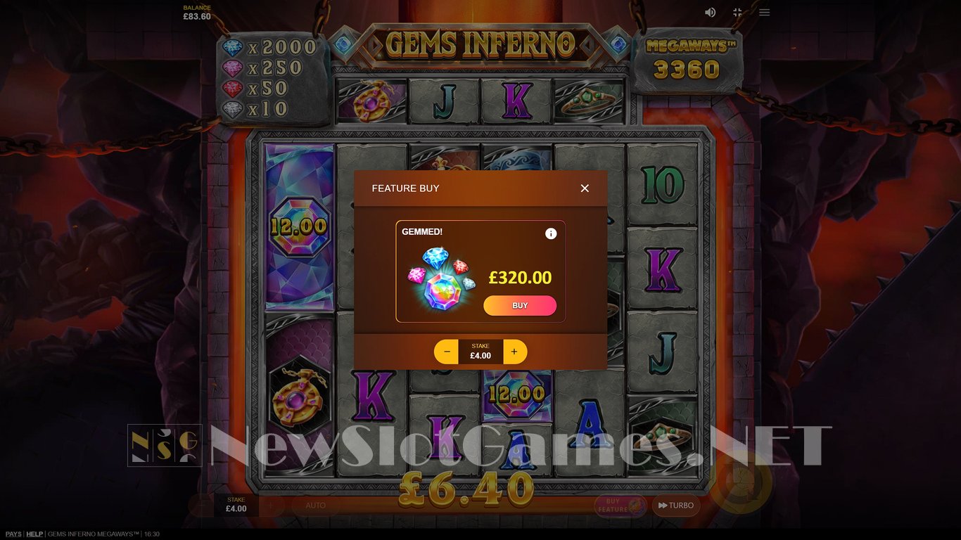 Gems Inferno Megaways Slot Slot Image in Demo - pic. 6