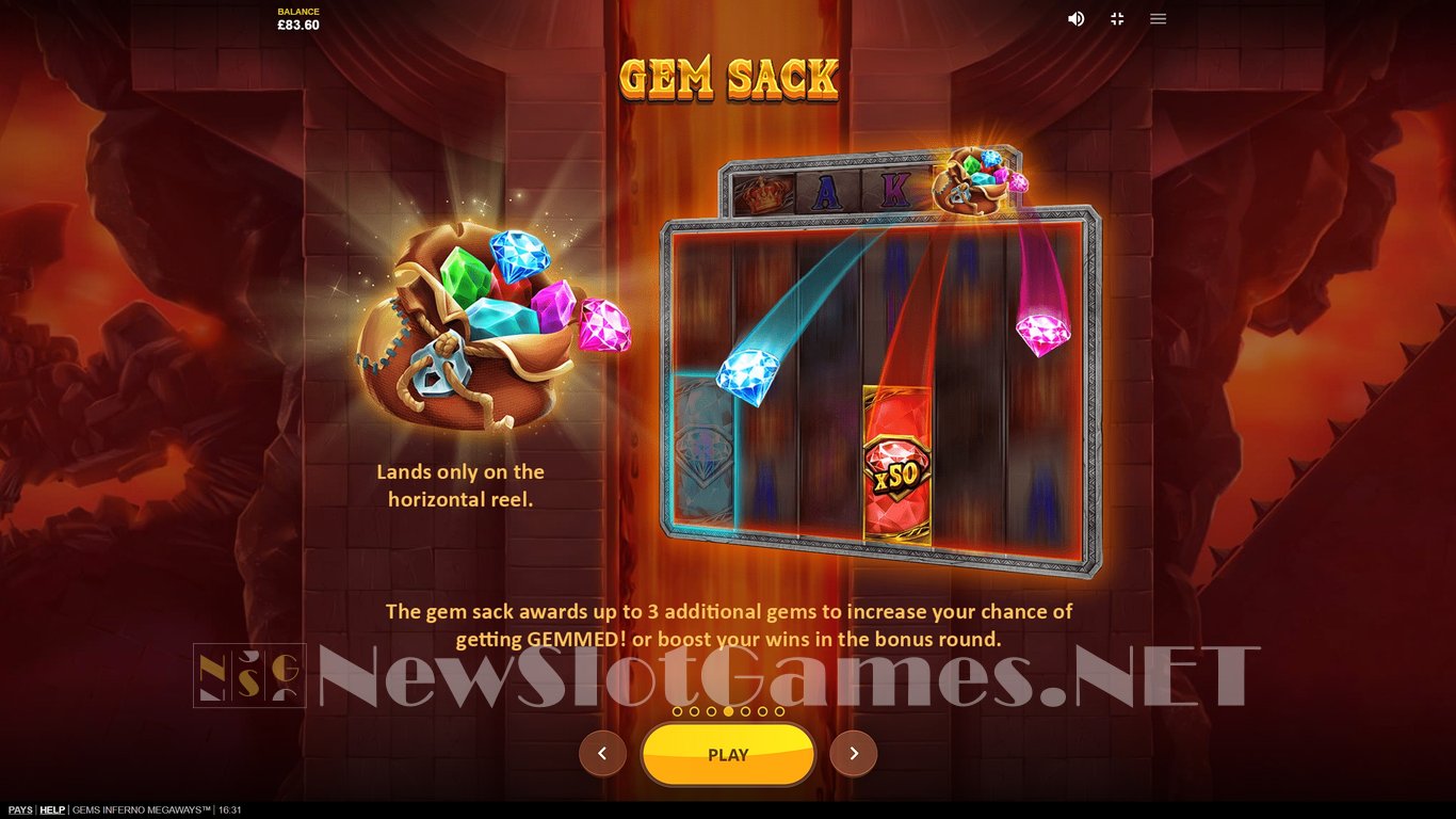 Gems Inferno Megaways Slot Slot Image in Demo - pic. 9