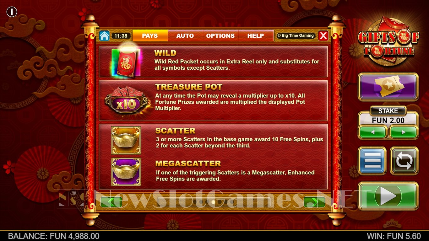 Gifts of Fortune Megaways Slot Slot Image in Demo - pic. 10