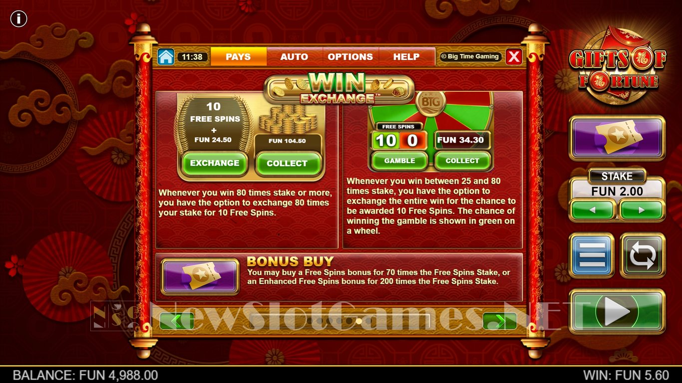 Gifts of Fortune Megaways Slot Slot Image in Demo - pic. 12