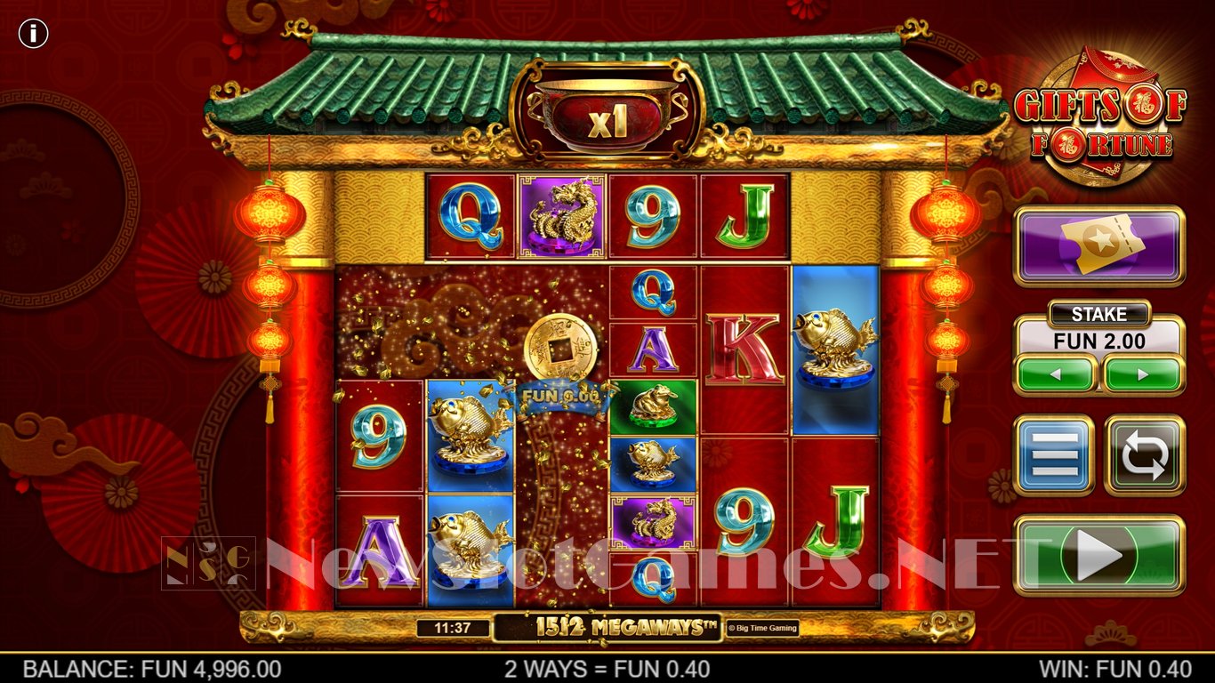 Gifts of Fortune Megaways Slot Slot Image in Demo - pic. 3
