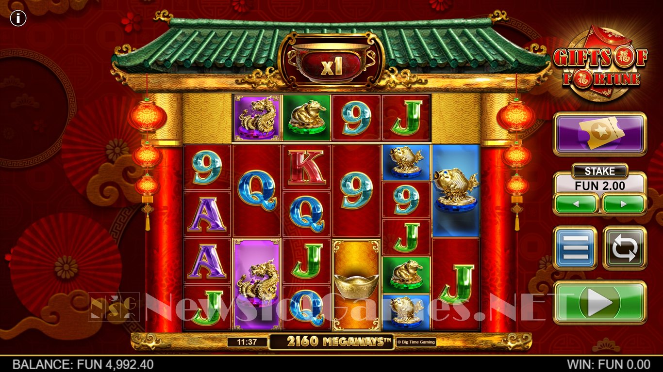 Gifts of Fortune Megaways Slot Slot Image in Demo - pic. 4