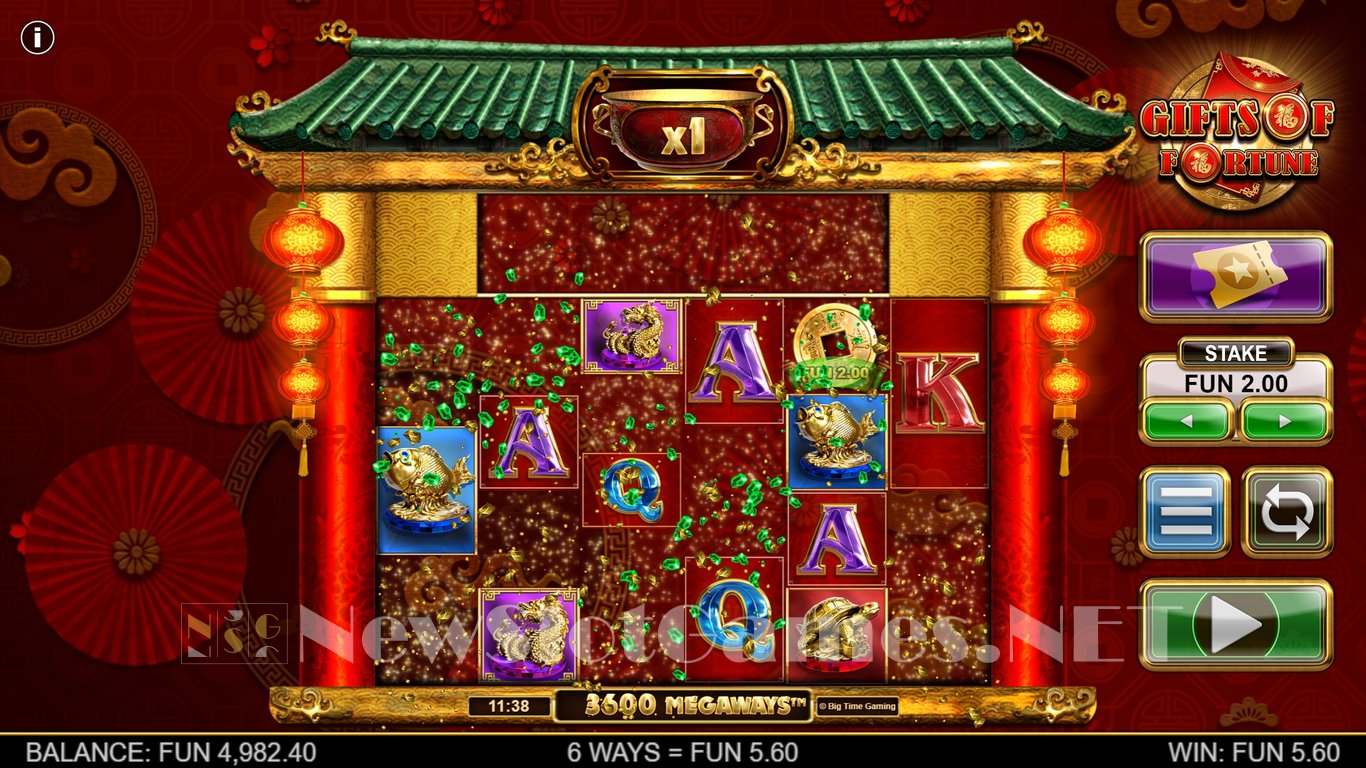 Gifts of Fortune Megaways Slot Slot Image in Demo - pic. 5
