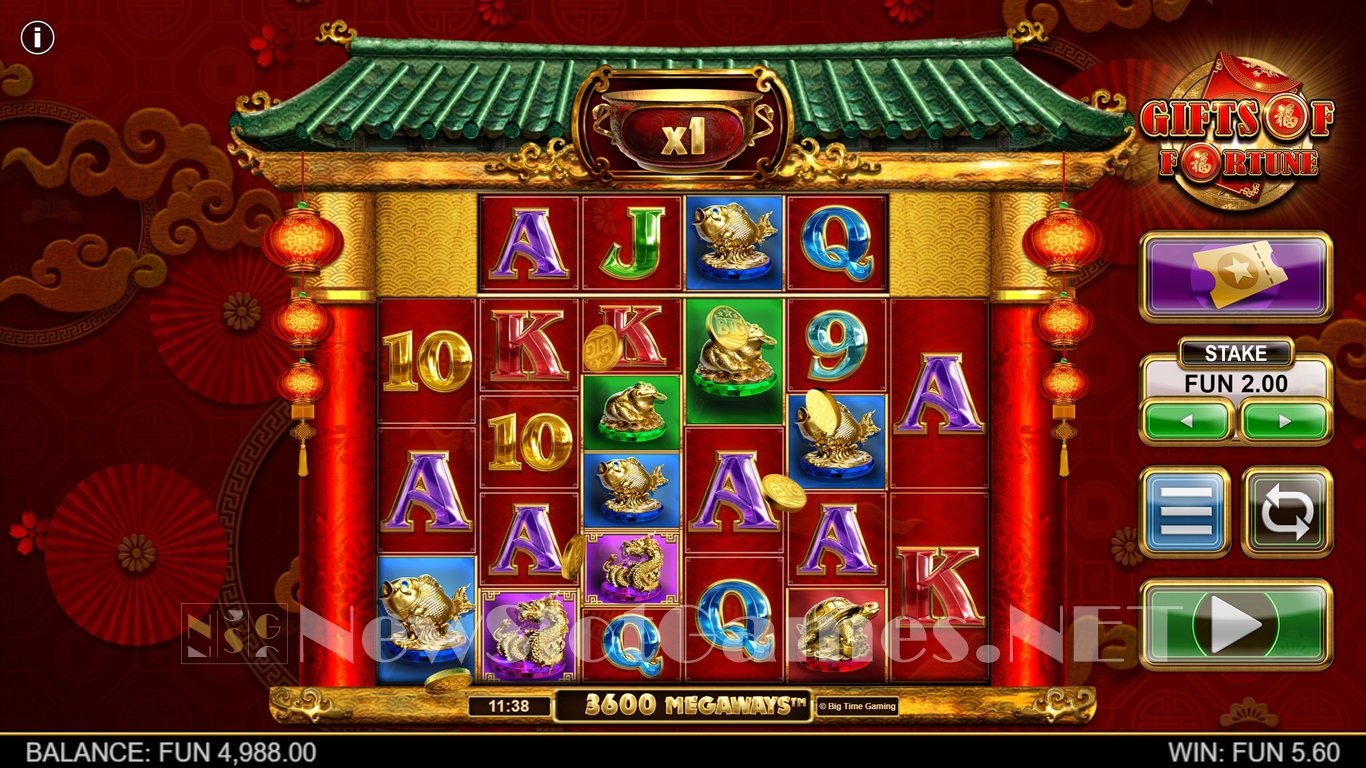 Gifts of Fortune Megaways Slot Slot Image in Demo - pic. 6
