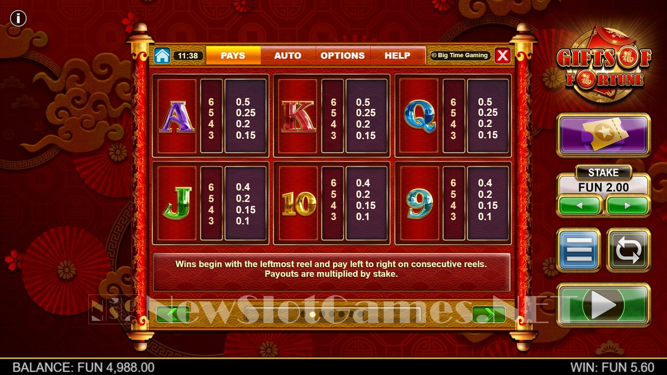 Gifts of Fortune Megaways Slot Slot Image in Demo - pic. 8