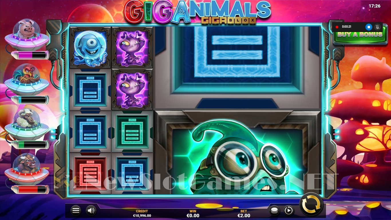 Giganimals Gigablox Slot Slot Image in Demo - pic. 3