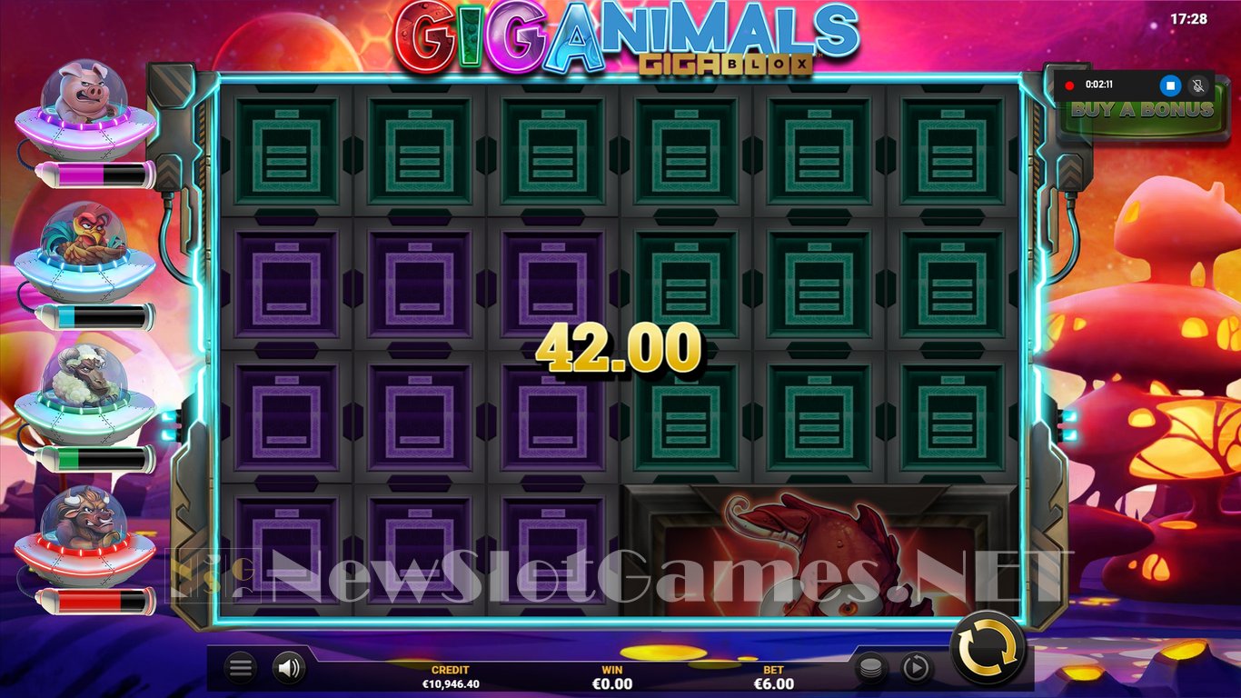 Giganimals Gigablox Slot Slot Image in Demo - pic. 7