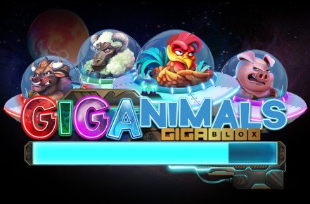 Giganimals Gigablox Slot Logo