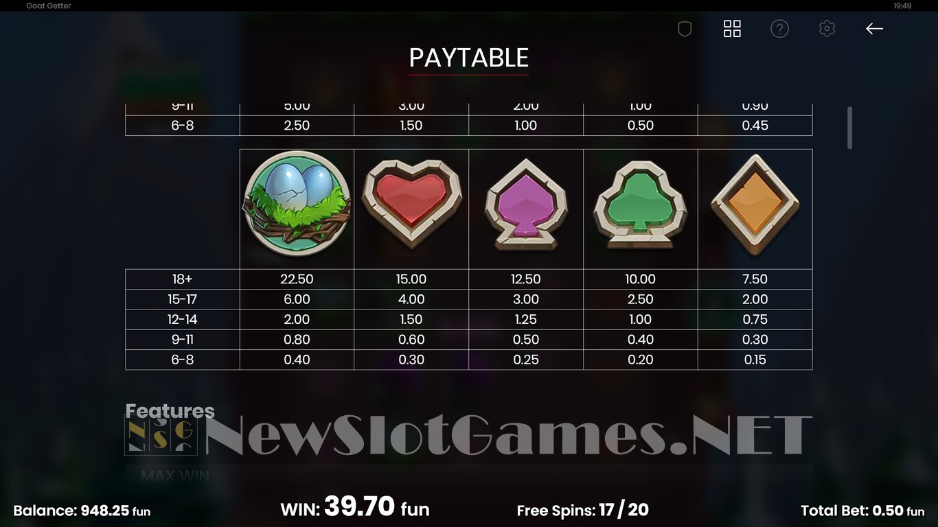Goat Getter Slot Slot Image in Demo - pic. 16