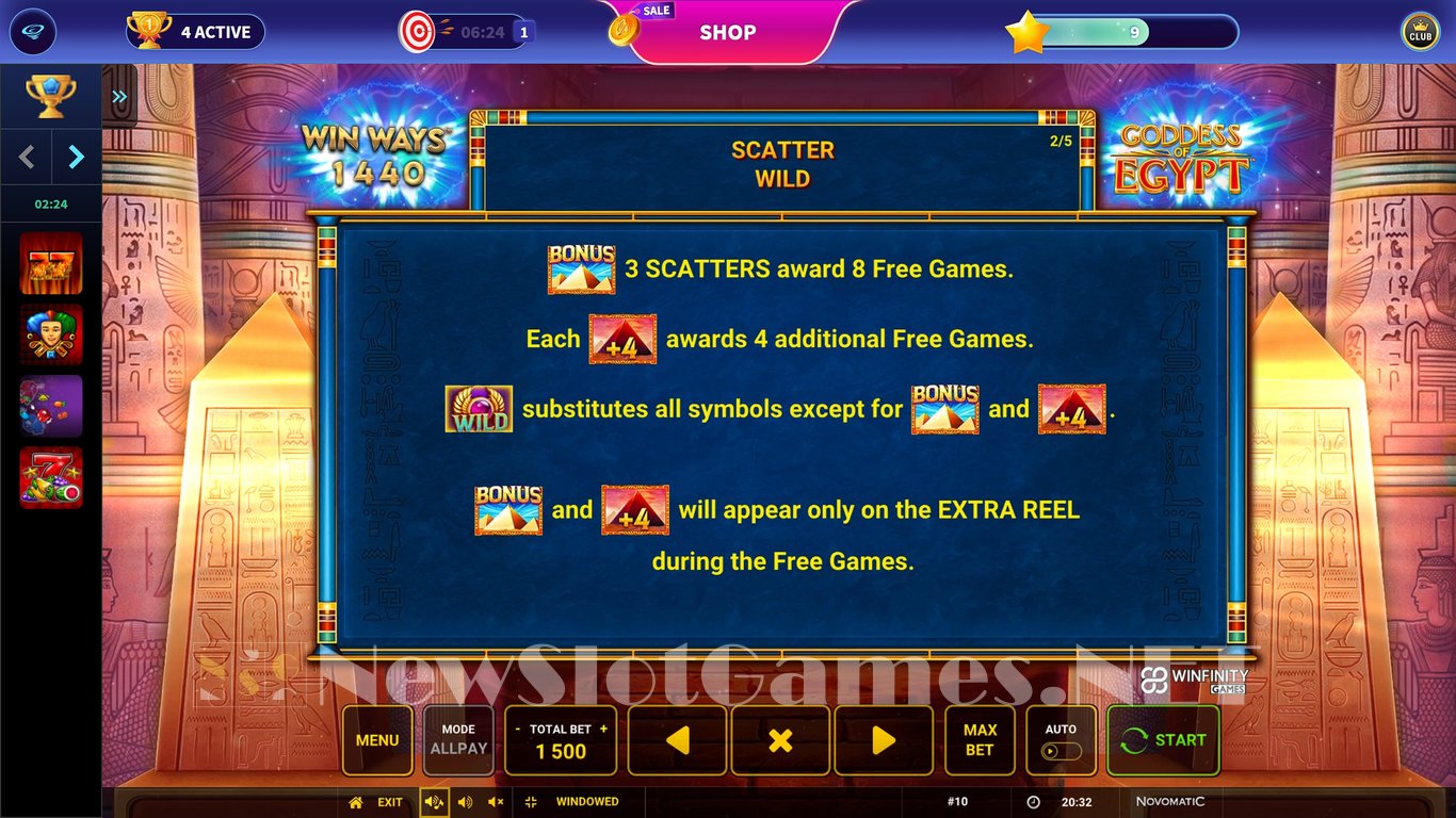 Goddess of Egypt Slot Slot Image in Demo - pic. 13