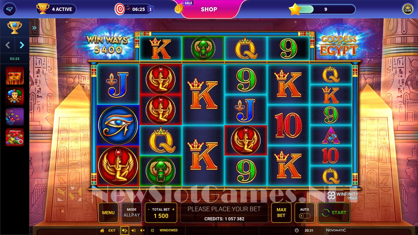 Goddess of Egypt Slot Slot Image in Demo - pic. 2