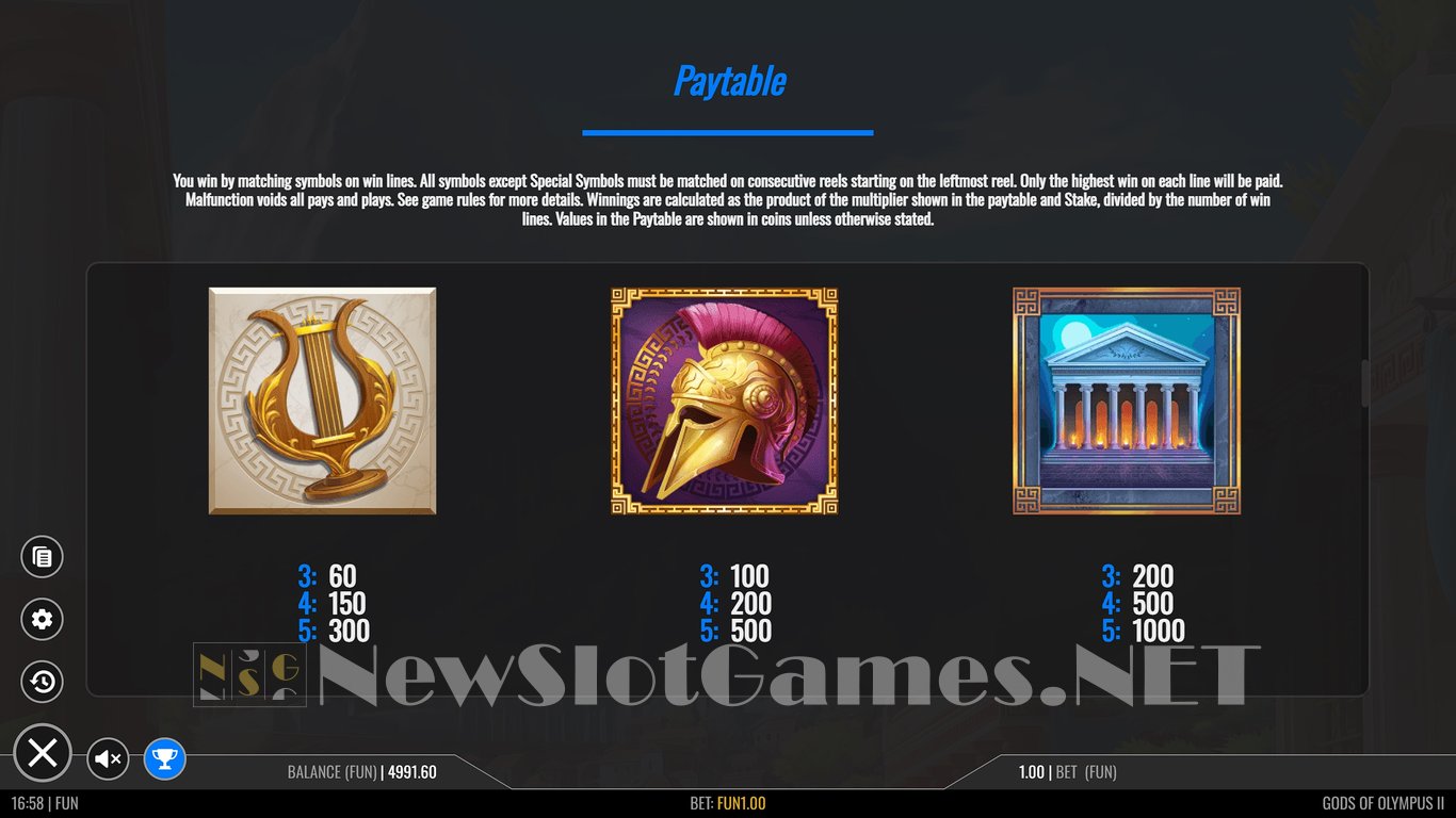 Gods of Olympus 2 Slot Slot Image in Demo - pic. 10
