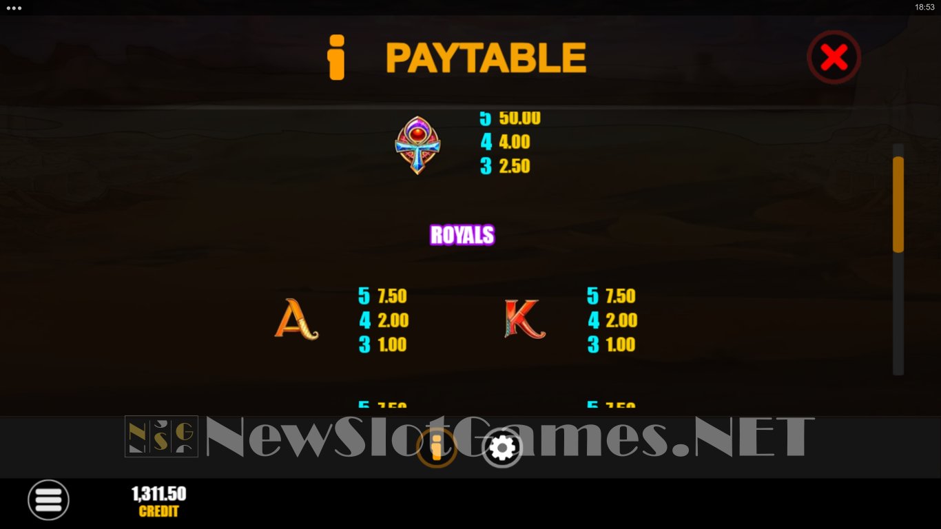 Gods & Pyramids Power Combo Slot Slot Image in Demo - pic. 10