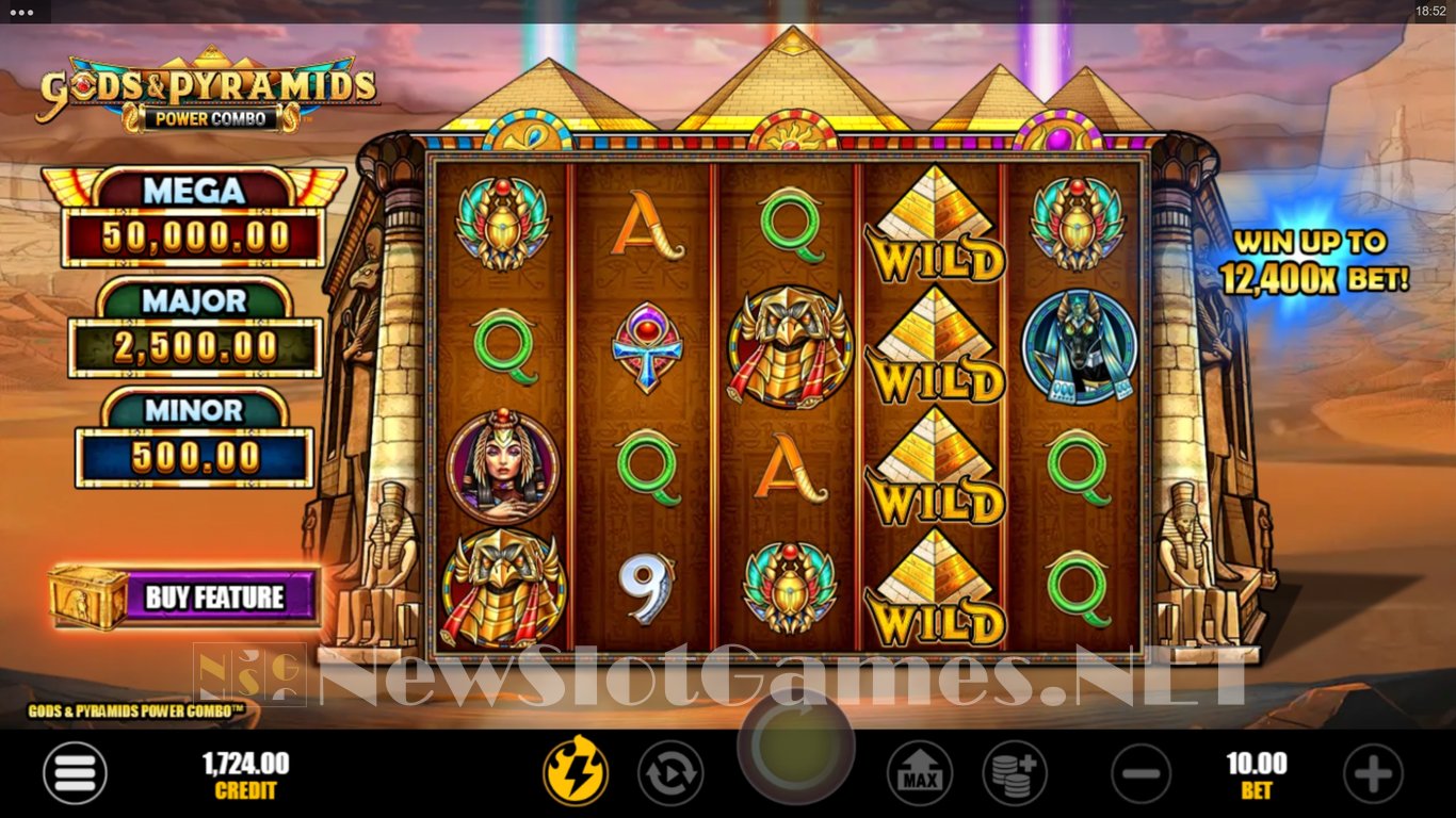 Gods & Pyramids Power Combo Slot Slot Image in Demo - pic. 2