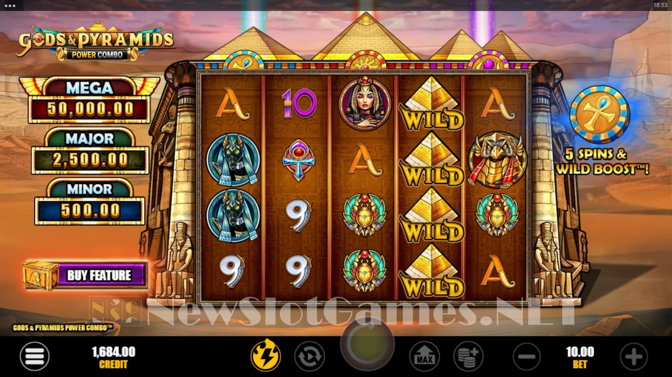 Gods & Pyramids Power Combo Slot Slot Image in Demo - pic. 3