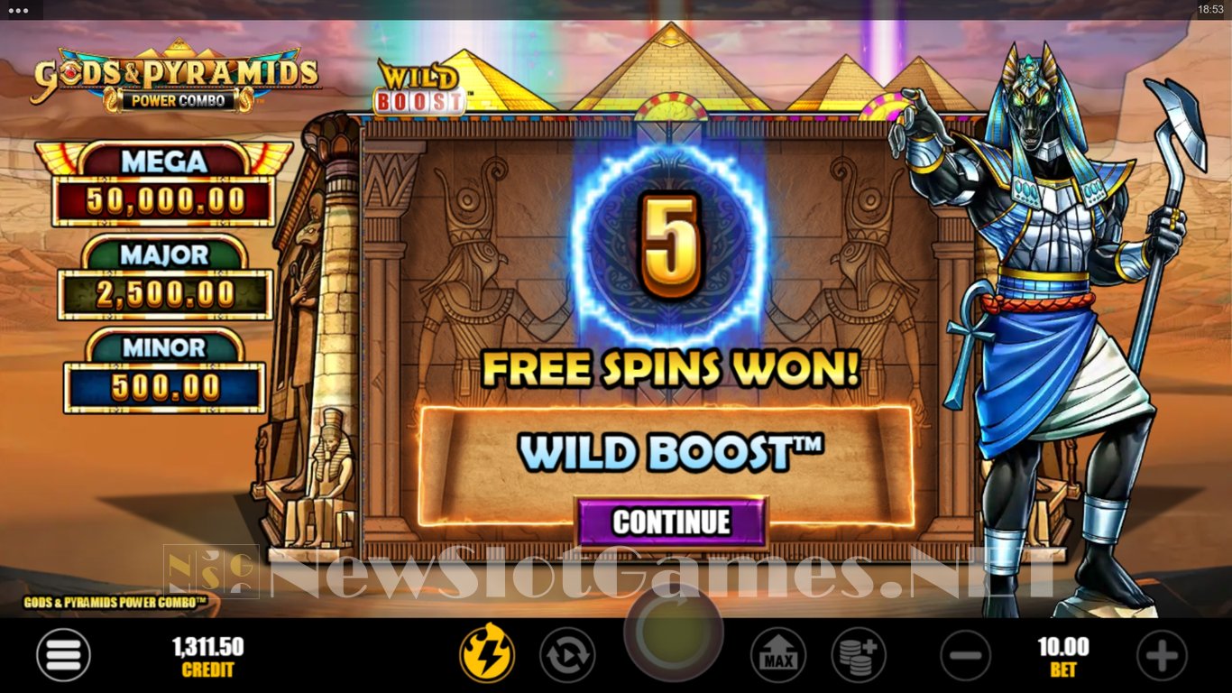 Gods & Pyramids Power Combo Slot Slot Image in Demo - pic. 7