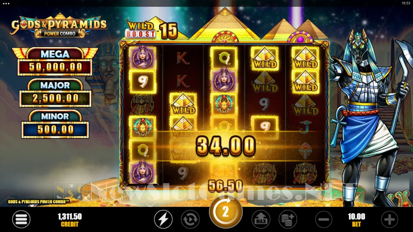 Gods & Pyramids Power Combo Slot Slot Image in Demo - pic. 8