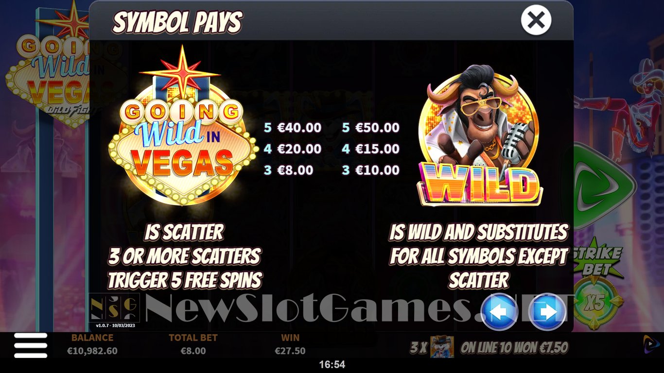 Going Wild in Vegas Slot Slot Image in Demo - pic. 21