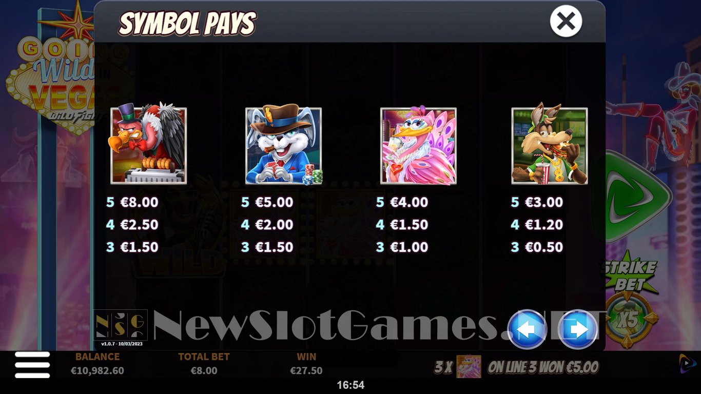 Going Wild in Vegas Slot Slot Image in Demo - pic. 22