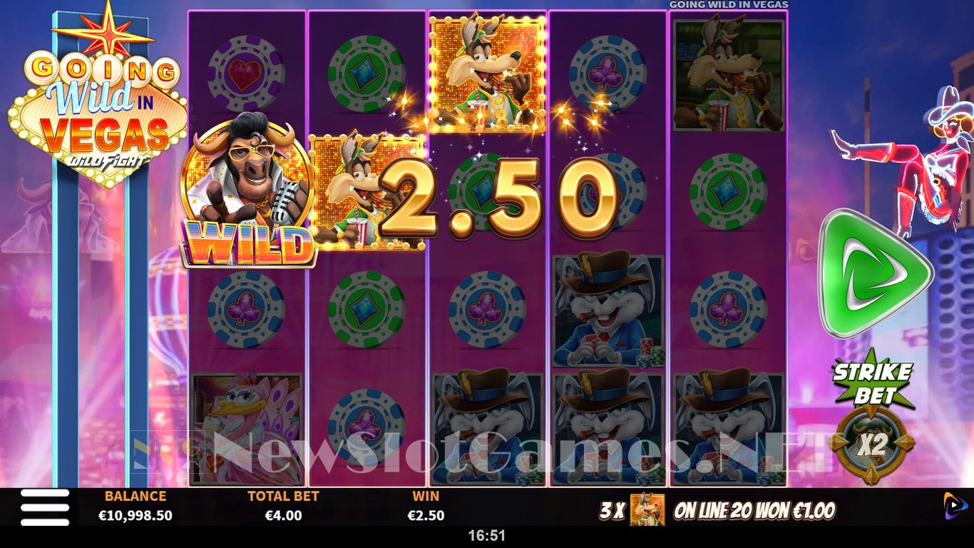 Going Wild in Vegas Slot Slot Image in Demo - pic. 3