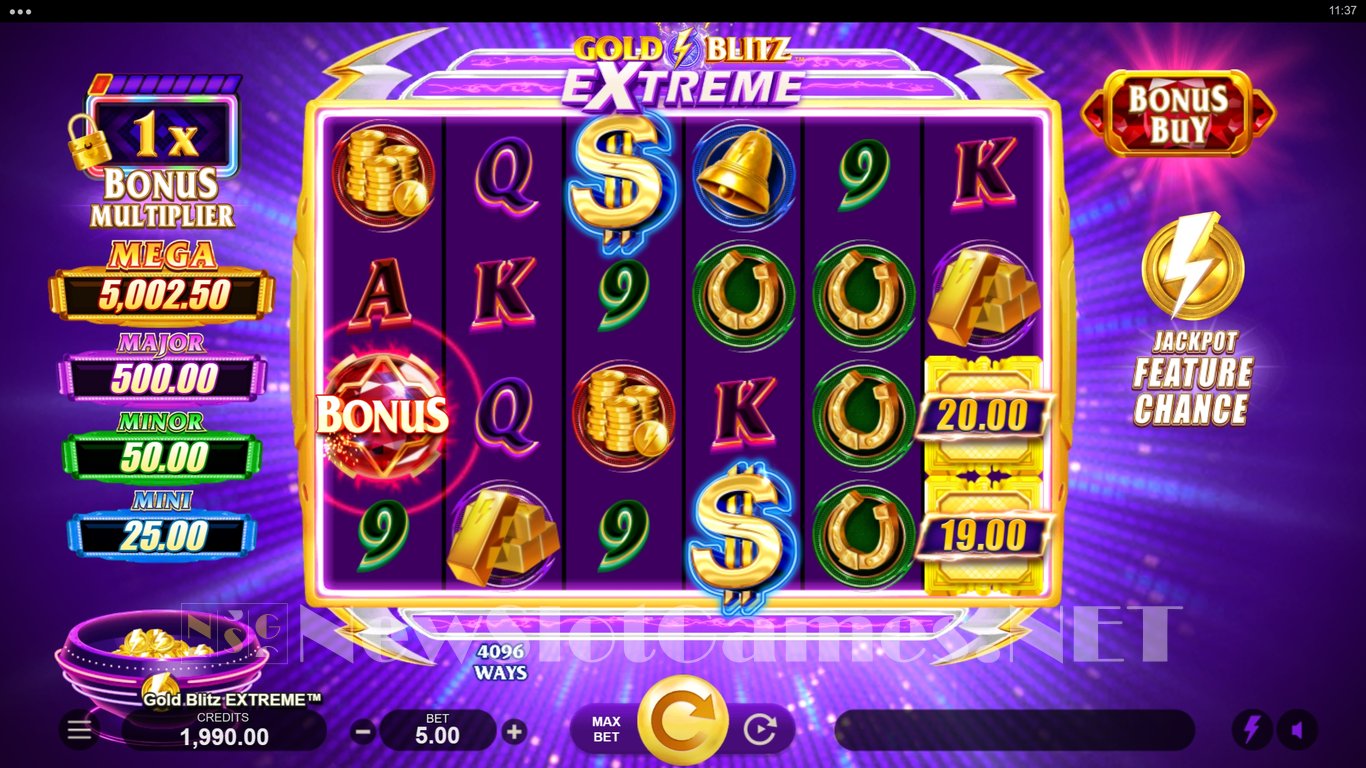 Gold Blitz Extreme Slot Slot Image in Demo - pic. 3