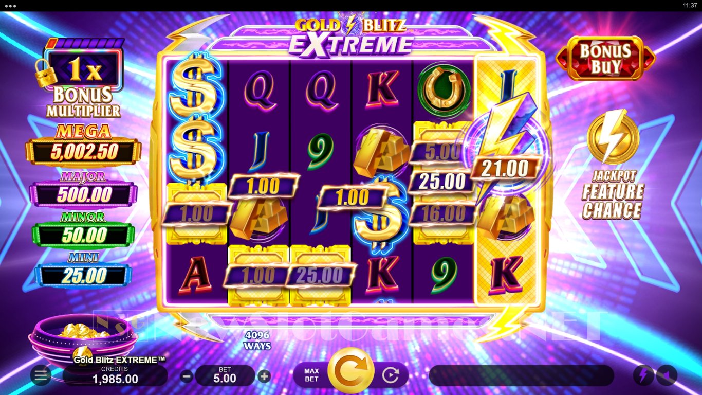 Gold Blitz Extreme Slot Slot Image in Demo - pic. 4