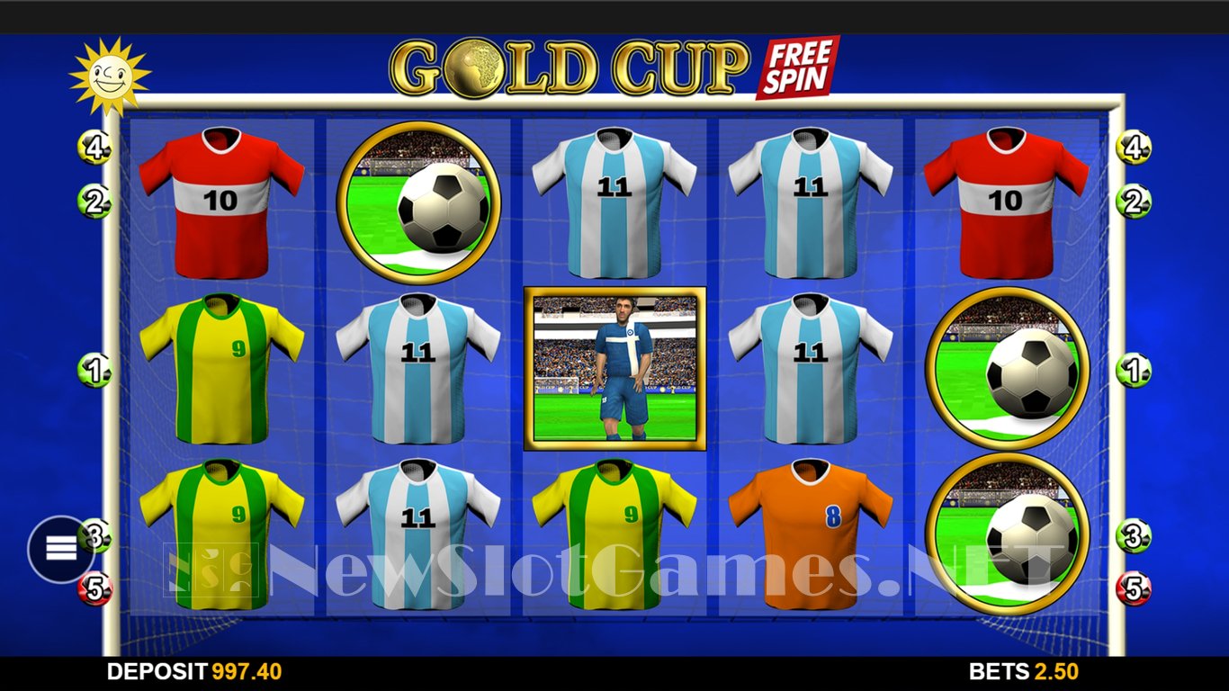 Gold Cup Free Spin Slot Demo Image