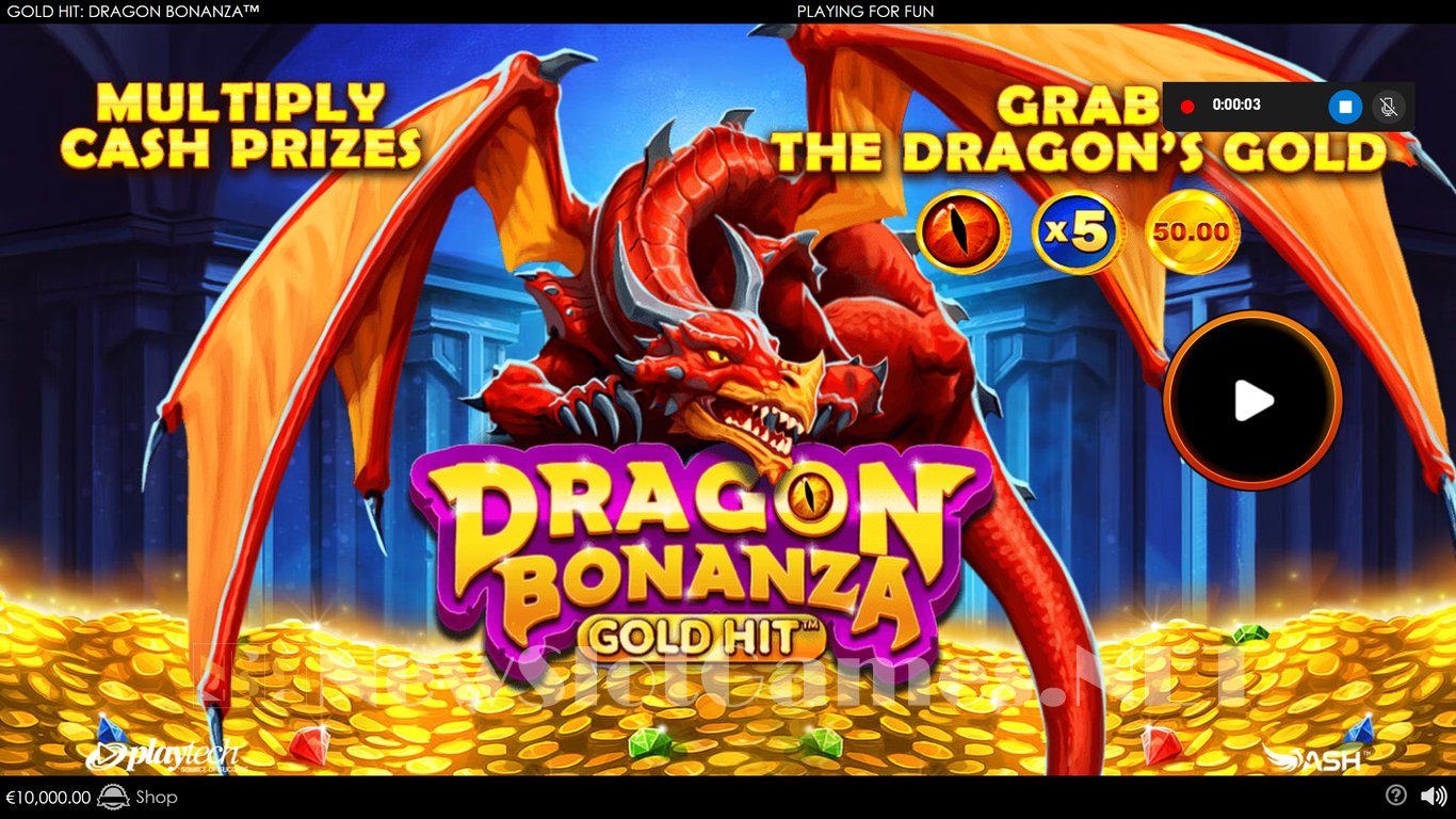 Gold Hit Dragon Bonanza Slot Demo Image