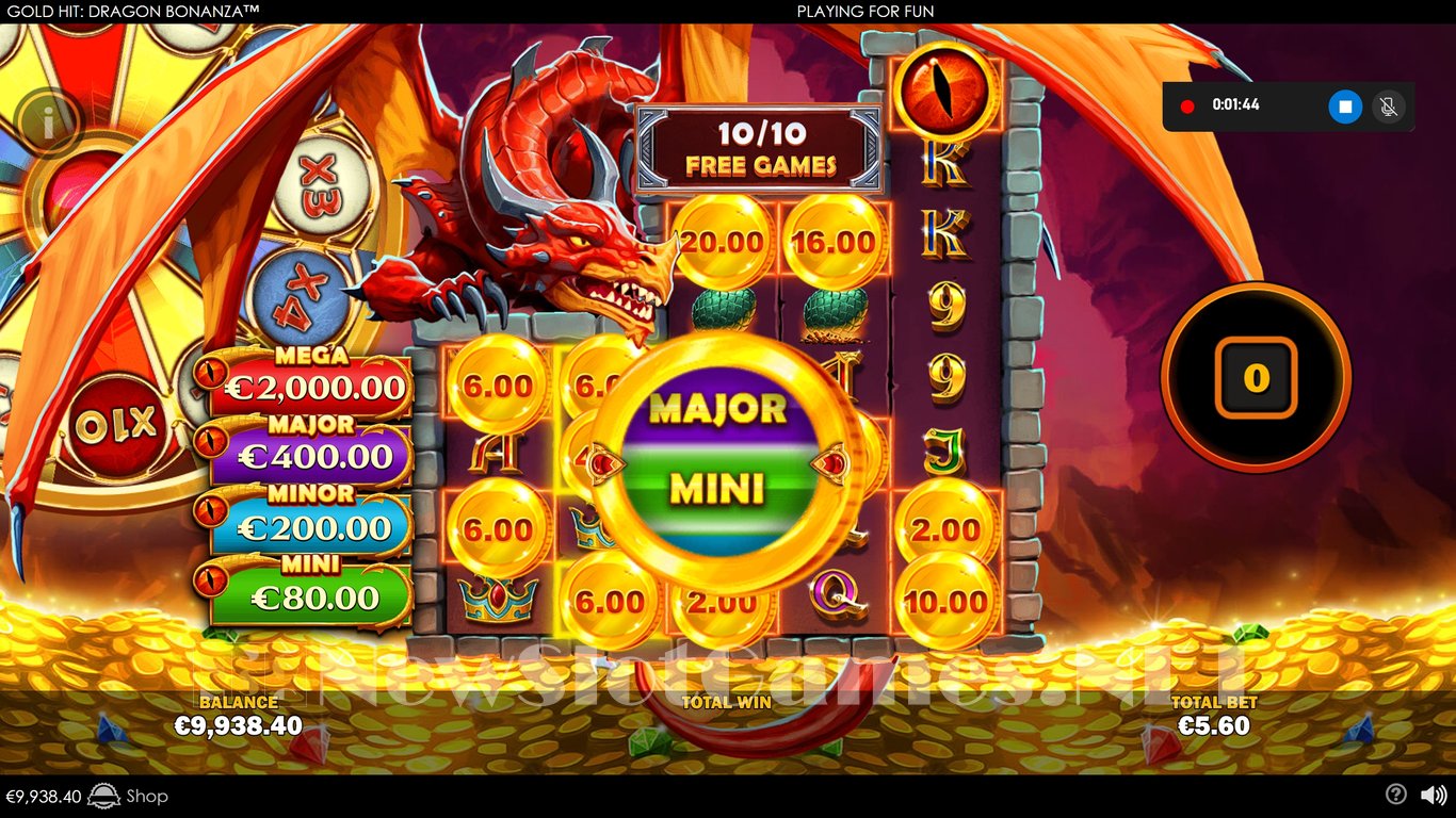 Gold Hit Dragon Bonanza Slot Slot Image in Demo - pic. 12