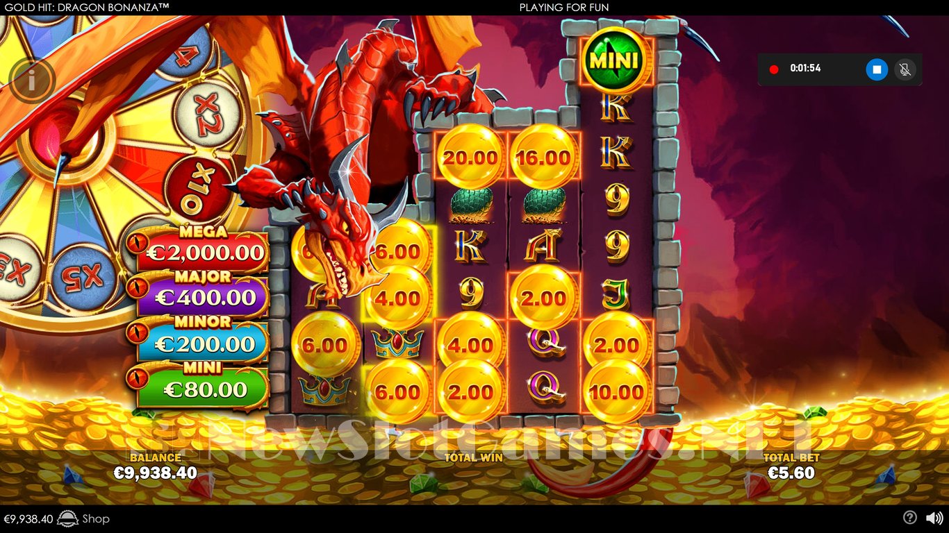 Gold Hit Dragon Bonanza Slot Slot Image in Demo - pic. 13