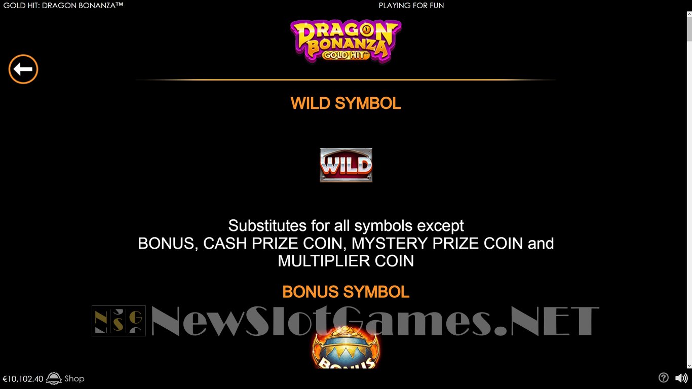 Gold Hit Dragon Bonanza Slot Slot Image in Demo - pic. 15