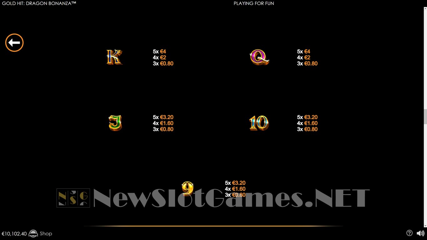 Gold Hit Dragon Bonanza Slot Slot Image in Demo - pic. 17