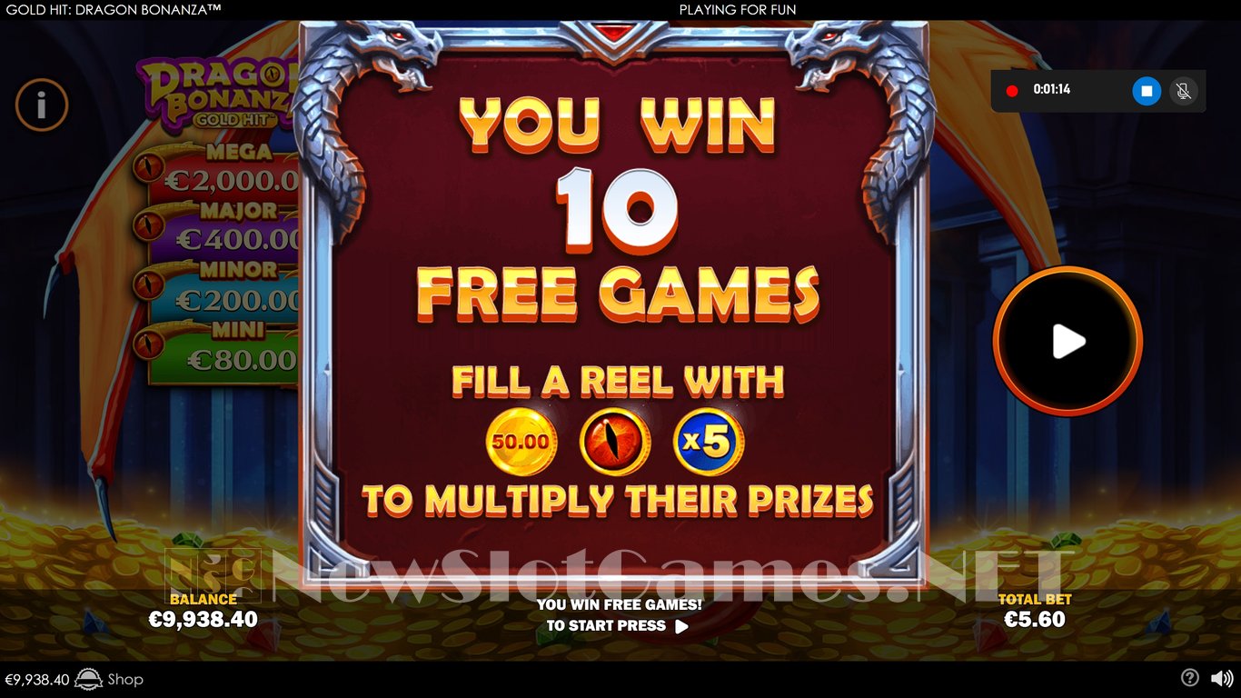 Gold Hit Dragon Bonanza Slot Slot Image in Demo - pic. 8